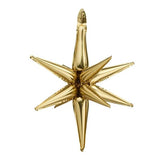 Folienballon Stern 3D 105cm Gold