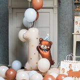Folienballon Teddy Erster Geburtstag