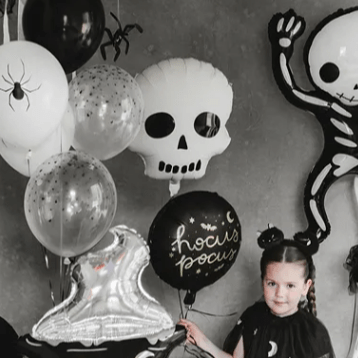 Folienballon Totenkopf