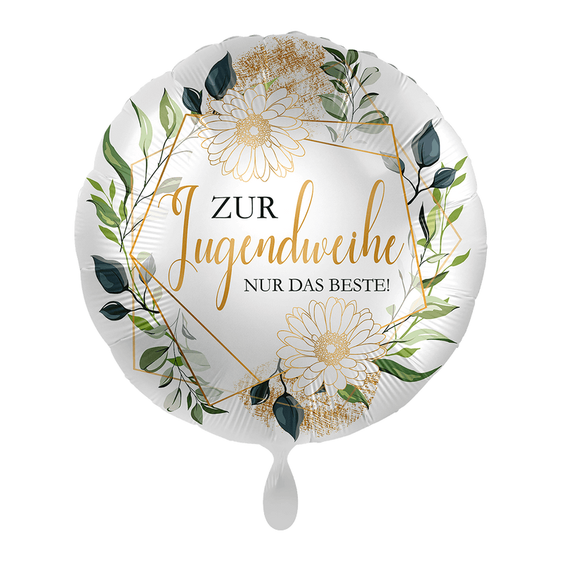 Folienballon "Zur Jugendweihe nur das Beste!"