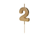 Geburtstagskerze Elegant "2"