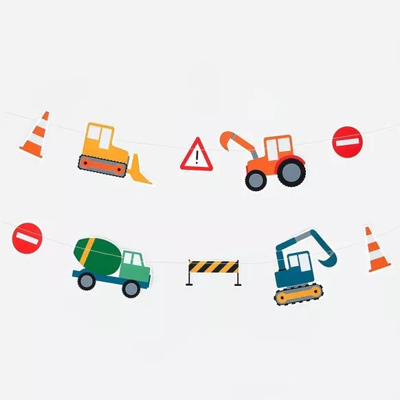 Girlande Baustelle