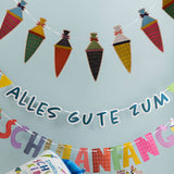 Girlande "Alles Gute zum Schulanfang"