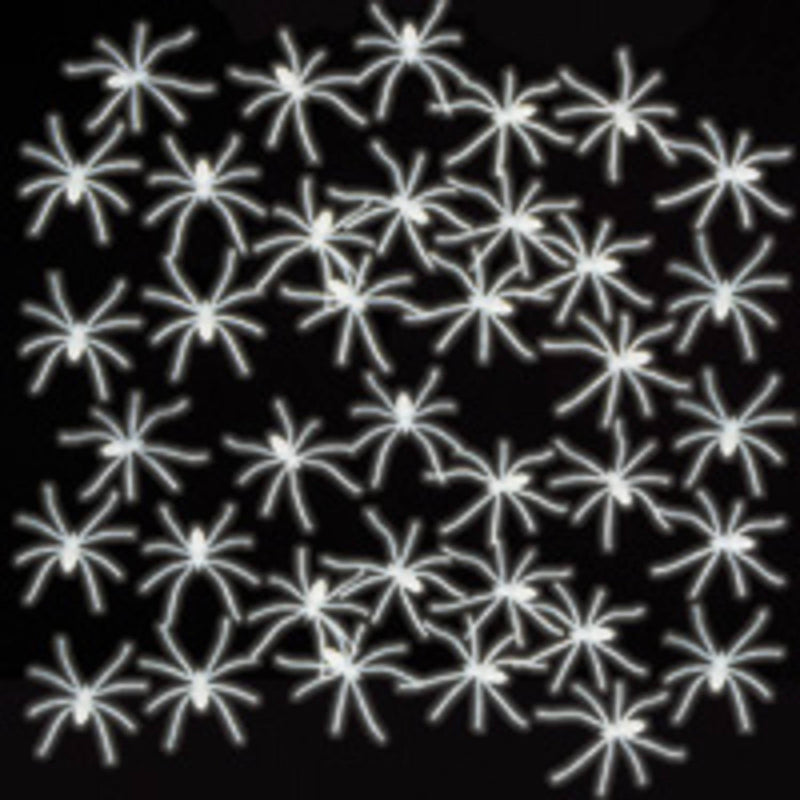 Glow in the Dark Spinnen 50 Stk.