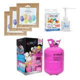 Helium-Set Party inkl. 50 Luftballons & Hi-Float