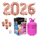 Helium-Set Silvester XXL "2026"