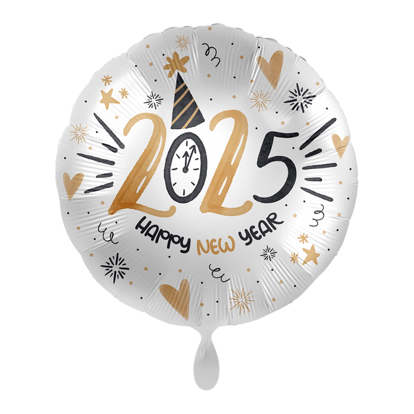 Heliumballon-Geschenk "2025 Happy New Year"