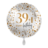 Heliumballon-Geschenk "39+1 Happy birthday!"