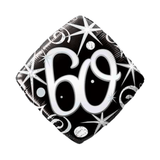 Heliumballon-Geschenk "60" Happy Birthday Sparkles