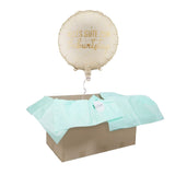Heliumballon-Geschenk "Alles Gute zum Geburtstag" Gold