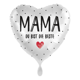 Heliumballon-Geschenk beste Mama & bester Papa