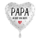 Heliumballon-Geschenk beste Mama & bester Papa