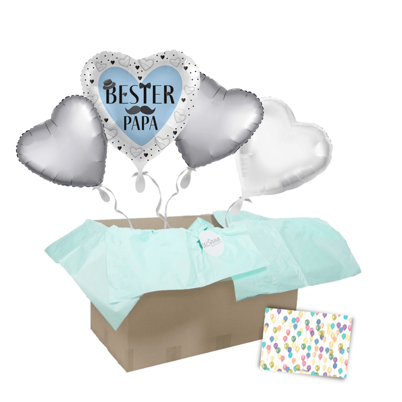 Heliumballon-Geschenk "Bester Papa"