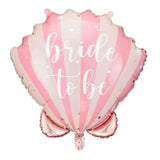 Heliumballon-Geschenk "bride to be" Shell
