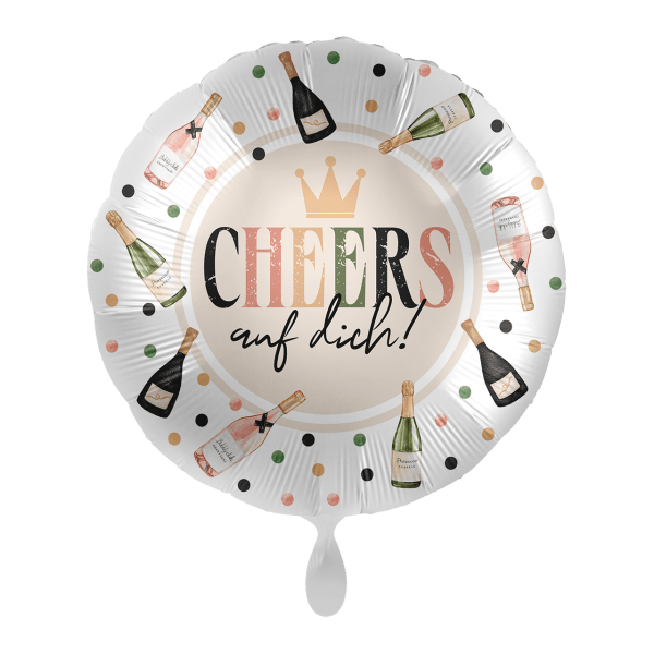 Heliumballon-Geschenk "Cheers auf dich!"