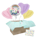 Heliumballon-Geschenk Einschulung "Ich glitzer jetzt in der Schule"