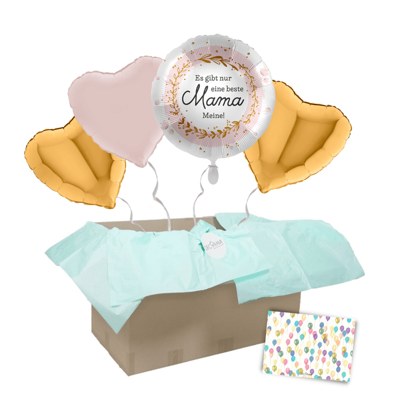 Heliumballon-Geschenk "Es gibt nur eine beste Mama... Meine!"
