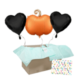 Heliumballon-Geschenk Halloween XL Kürbis