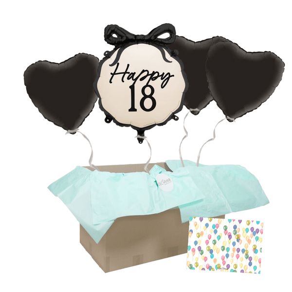 Heliumballon-Geschenk "Happy 18"