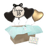 Heliumballon-Geschenk "Happy 18"