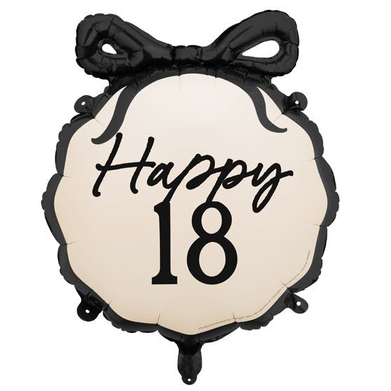 Heliumballon-Geschenk "Happy 18"