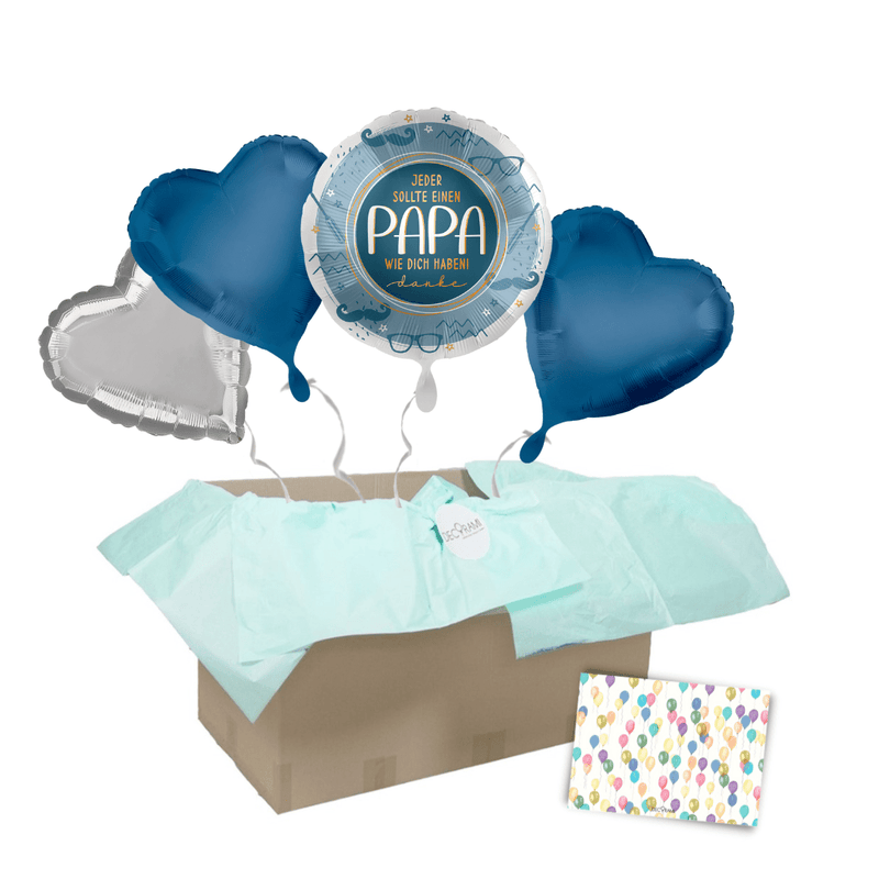 Heliumballon-Geschenk "Jeder sollte einen Papa wie dich haben"