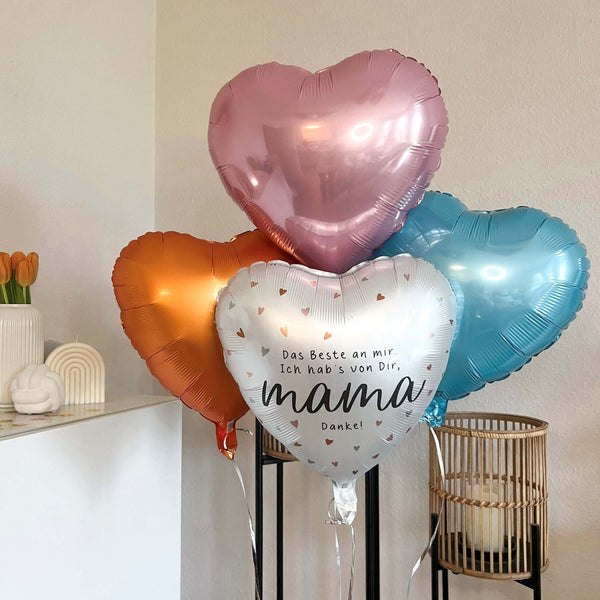 Heliumballon-Geschenk "Mama - Das Beste an mir, ich hab's von Dir"