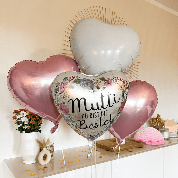 Heliumballon-Geschenk "Mutti, Du bist die Beste!"