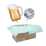 Heliumballon-Geschenk Prost, Papa, unser Superheld