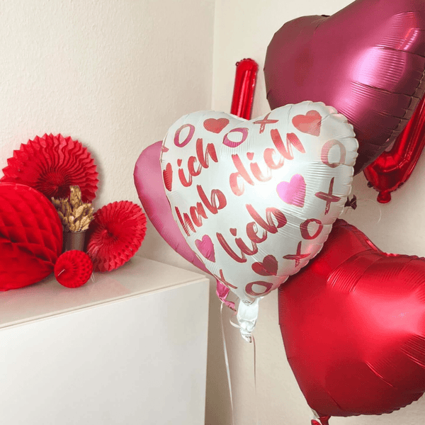 Heliumballon-Geschenk "XOXO"