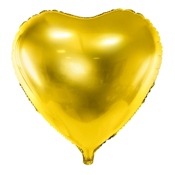 Herzballon Gold (nur für XXL Zahlen)