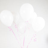 Luftballon Ø 30cm Pastell Weiß 50 Stk.