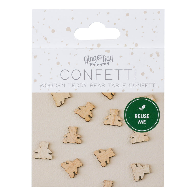 Holzkonfetti - Teddys