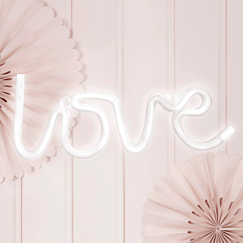 LED Schriftzug "love"