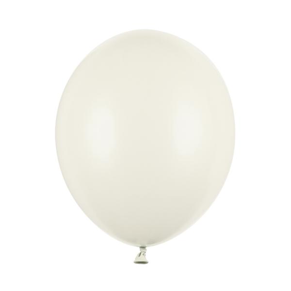 Luftballon Ø 30cm Pastell Creme 50 Stk. - DECORAMI 