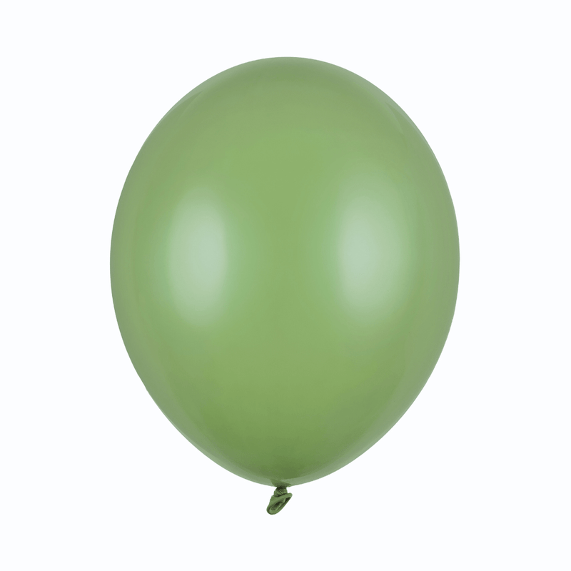 Luftballon Ø 30cm Pastell Eukalyptus 50 Stk.