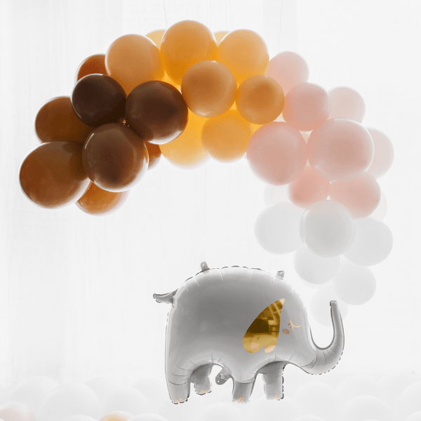 Luftballon Ø 30cm Pastell Kakaobraun 50 Stk.