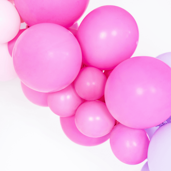 Luftballon Ø 30cm Pastell Pink 50 Stk.