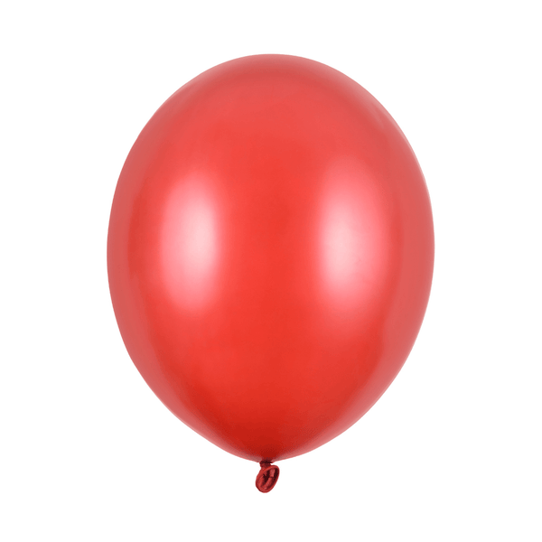 Luftballon Ø 30cm Pearl Rot 50 Stk.
