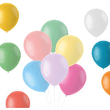 Luftballon Ø 33cm Pastell Mix 50 Stk.