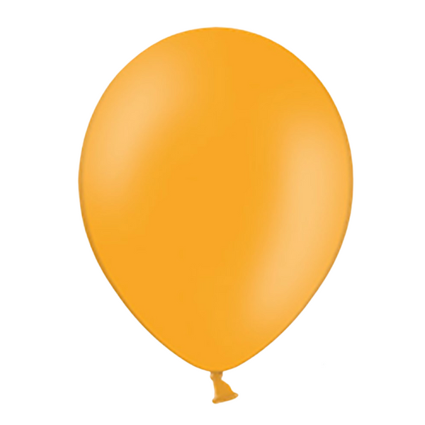 Luftballon Ø 30cm Pastell Orange 50 Stk.