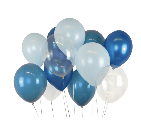 Luftballon-Set Blaue Brise 20 Stk.