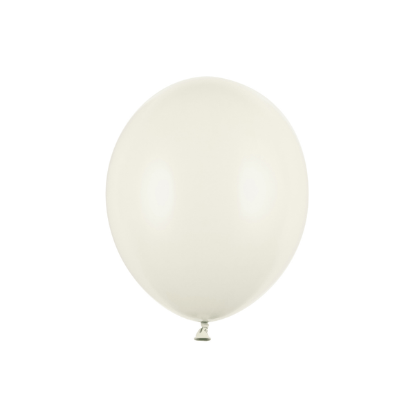 Mini Ballons Ø 12cm Pastell Creme 100 Stk.