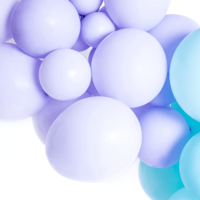 Mini Ballons Ø 12cm Pastell Flieder 100 Stk.