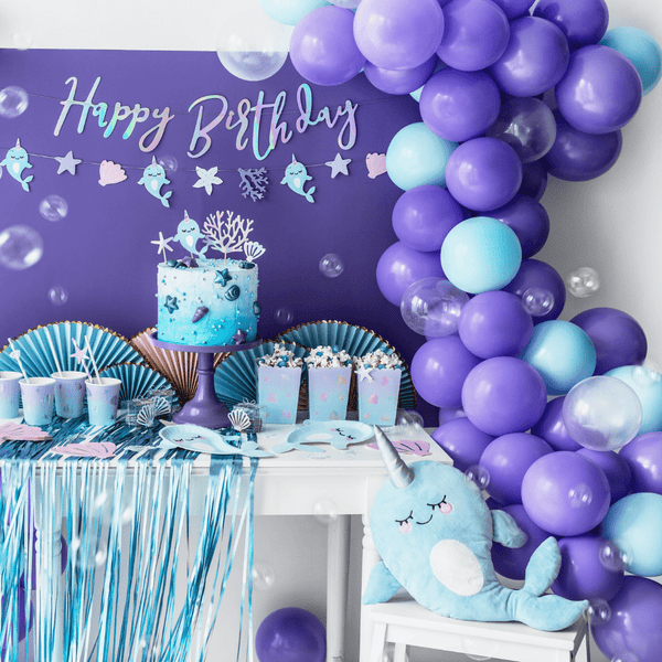 Mini Ballons Ø 12cm Pastell Lila 100 Stk.