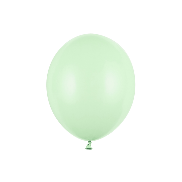 Mini Ballons Ø 12cm Pastell Pistaziengrün 100 Stk.