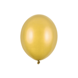 Mini Ballons Ø 12cm Pearl Gold 100 Stk.