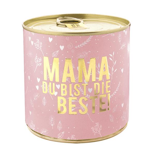 Mini-Kuchen "Mama Du Bist Die Beste" mit Kerze