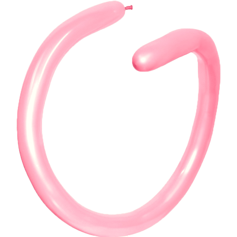 Modellierballon Rosa 10 Stk.