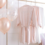 Morgenmantel "Brides Besties" Rosa